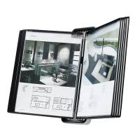 Tarifold V&aelig;g Display VEO A4 10 Lommer Sort Med sit skarpe designsprog, materialer af h&oslash;j kvalitet og 10 &aring;rs garanti er VEO premium produkter, n&aring;r det g&aelig;lder pr&aelig;sentation, beskyttelse og organisering af dokumenter.