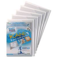 Kang Selvklæbende Skiltelomme A5 5 Pack Det er nemt at dele information med disse selvklæbende lommer. Kan sættes på næsten alle jævne overflader, selv i butiksvinduer!.