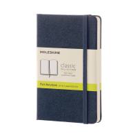 Classic Hard Blank Pocket Sapphire Moleskines Classic Notebooks med hårdt omslag er en serie notesbøger af høj kvalitet.