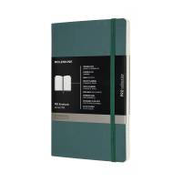 Pro Soft Linjerad Large Grøn Den profesionelle notesbog! PRO-serien fra Moleskine er alsidig og praktisk designet med målet at optimere en arbejdsdag.