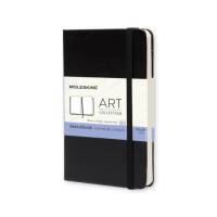 Art Skitsebog Pocket Sort Moleskine Sketch Books med kraftigt 165 g/m2 papir som holder til mange udviskninger. Fås i flere størrelser og farver.