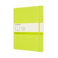 Classic Soft Blank XL Lemon Green Klassiske stilrene notesbøger af god kvalitet. Parat til at rumme alle tanker og idéer.