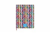 Missoni Collection Notesbog XL Linjeret Zigzag Moleskine har i samarbejde med det eksklusive modehus Missoni produceret en serie notesbøger som henvender sig til den modebevidste highend kunde.