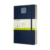 Classic Hard Expanded Blank Blå Moleskine Expanded Notebooks er en serie med notesbøger som passer den som skriver meget eller helt enkelt foretrækker at kunne beholde samme notesbog i længere tid.