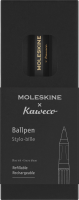 Moleskine Kaweco Kuglepen 1.0 Sort I samarbejde med Kaweco har Moleskine skabt en serie lækre kugle- og fyldepenne som er overkommelige i pris.