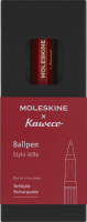 Moleskine Kaweco Kuglepen 1.0 Rød I samarbejde med Kaweco har Moleskine skabt en serie lækre kugle- og fyldepenne som er overkommelige i pris.