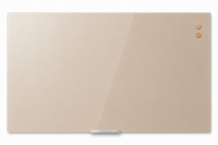 Wera Glastavle Premium Stor 90x120cm Sand Wera Premium Glassboard er en moderne og stilren glastavle i h&aelig;rdet glas med en glat og let at reng&oslash;re overflade. Tavlen f&aring;s i hvid og sandfarvet, hvor hvid giver et klassisk og lyst indtryk, og sandfarvet skaber 
