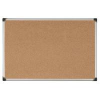 Opslagstavle Kork Aluminiumramme 60x45cm Klassisk opslagstavle i kork med en stærk og elegant aluminiumsramme.