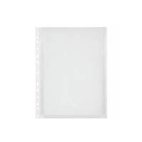 Wera Plastlomme B&aelig;lg A4 200 Mikron 10 Pak Klar Transparent PP 52% GRS Praktiske plastlommer med fold i A4-format, fremstillet af klar og gennemsigtig plast med en tykkelse p&aring; 200 mikron. Pakken indeholder 10 plastlommer.