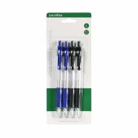 Kuglepen OFFICE 0,7mm Blisterpak 4stk 4 stk blå og sorte OFFICE kuglepenne på blister. Den populære klassiker!