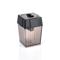 Blyantspidser Dobbel Blyantspidser i plast med to huller en praktisk beholder.