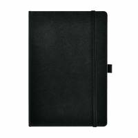 Classic Professional Notesbog A5 Linjeret Sort Luksus notesbog med mange gennemtænkte detaljer og funktioner. En stilfuld følgesvend til alle lejligheder.