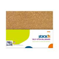 Selvklæbende Tavle 46x58 Brun Tavle med selvklæbende overflade til alle ikke-klæbende beskeder, notes og dokumenter m.v.