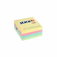 Noteskub 76x76 400 Blad Assorterat Pastel Selvklæbende Sticky Notes, der klæber overalt igen og igen uden at beskadige underlaget.