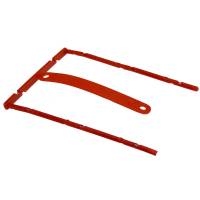 B-Binder 70mm 100st Rød Produktet er produceret metal belagt med plast hvilket gør produktet enkelt at bruge og meget holdbartJusterbar i dubdenIndeksfaner medfølger