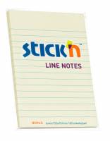 Notesblok FSC 152x101 100 Ark Linjeret Pastelgul Notepad FSC 152x101 mm, linjerede ark i pastellgul. Hver blok indeholder 100 ark FSC-certificeret papir.
