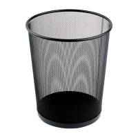 Papirkurv 11 Liter Sort MESH papirkurv, 11L. MESH serien er skrivebordstilbehør i flettet metaltråd.