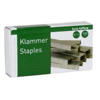 H&aelig;fteklammer Nr 10 1000 Pakke 1.000 stk pr pakke. Af de bedst mulige materialer, kvalitet og dimensioner beregnet til specielle h&aelig;ftemaskiner.