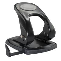 Hulslag Heavy Duty 80mm, sort Hulslag med europ&aelig;isk standard. Lille robust hulmaskine. Stanser op til 40 ark.