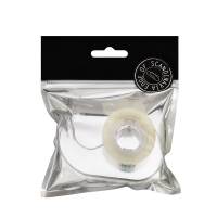 Edge of Scandinavia Tapeholder 19x20m Transparent Edge of Scandinavia tilbyder basen i små kontorartikler i den helt rigtige mængde - alt sammen pakket i en stilfuld genlukkelig emballage.