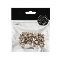 Edge of Scandinavia Flade Tegnestifte 100stk Sølv Edge of Scandinavia tilbyder basen i små kontorartikler i den helt rigtige mængde - alt sammen pakket i en stilfuld genlukkelig emballage.