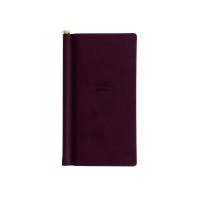 Letts Origins Slim Adressebog Pocket Notesbogen er lavet af reservoirvenligt, cremefarvet papir og har en tynd lomme til den medfølgende kuglepen.