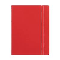 Filofax Notesbog A5 Linjerad Röd 56 linjerade blad100 g cremefärgat papper4-flikar index varav en med fickalinjal/markör