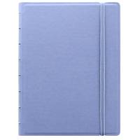 Filofax Notesbog Classic Pastels A5 Linjeret Vista Blue Dobbeltspiral.Flytbar indeksfaner en med lomme.Flytbar sidemarkør / linial. Kompatibel med alle A5- og A4 Filofax notesbøger.Multifunktionelle refiler og andet tilbehør kan tilkøbes.