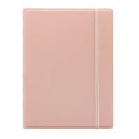 Filofax Notesbog Classic Pastels A5 Linjeret Peach Dobbeltspiral.Flytbar indeksfaner en med lomme.Flytbar sidemarkør / linial. Kompatibel med alle A5- og A4 Filofax notesbøger.Multifunktionelle refiler og andet tilbehør kan tilkøbes.