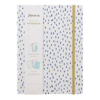 Filofax Notesbog A5 Linjeret Indigo Rain Dobbeltspiral.Flytbar indeksfaner en med lomme.Flytbar sidemarkør / linial. Kompatibel med alle A5- og A4 Filofax notesbøger.Multifunktionelle refiler og andet tilbehør kan tilkøbes.