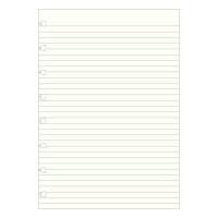 Filofax Notesbog Refill A5 Linjeret Linjeret Hvide Noteark før A5 Notesbog. Indeholder.32 ark..