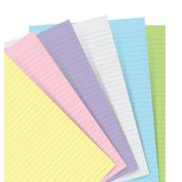 Filofax Notesbog Refill A5 Pastel Linjeret Kompatibel med  A5 NotebookHøjde: 210 mmBredde: 148 mm