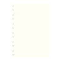 Filofax Notesbog Refill A4 Ulinjerede Ulinjerede hvide Noteark.før A4 Notebook. Indeholder 32st ark.