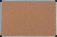 Opslagstavle Kork Aluminiumramme 90x60cm Klassisk opslagstavle i kork med en stærk og elegant aluminiumsramme.