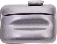 NT Cutter Portabel Disposal Case til Knivblade Metalbeholder til brugte knive med indbygget knivsnapper. Slidstærk og let beholder i støbt aluminium med clips til fastgørelse i bæltet.