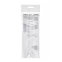 Wera Transparent Gavepose 115x220mm 10 Pakke Gennemsigtige gaveposer til indpakning af sm&aring;kager, slik eller andet, hvor indholdet skal fremvises p&aring; en p&aelig;n m&aring;de.