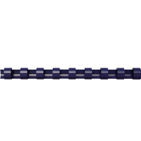 Fellowes Plastspiral 100stk 10mm Blå Giver et professionelt look til indbundne dokumenter.Holdbar indbindingskam i blå plast af højeste kvalitet.