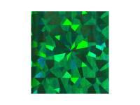 Folie 40 x 100 cm Selvklæbende Holografisk Grøn Selvklæbende hobbyfolie med en fantastisk holografisk glitter- og glimmereffekt.