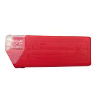 NT Cutter Reserveblade BAD-21P 10 stk Brugervenlige 30 graders præcisionsblade (0,38 mm) i en praktisk plastdispenser med bladlås og affaldsbeholder - 10 blade pr. pakke.