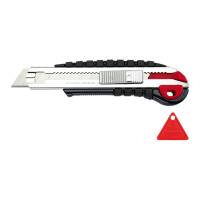 NT Cutter Brydekniv Ad-2P L-2500GRP Kniv med skifteblad, der kan rumme op til 6 blade. Slidstærk og let aluminiumsstøbning med elastomergreb.