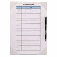 Kang Åben Flytbar Dokumentlomme A4 2 Pack Flytbar og åben dokumentlomme, hvor dokumentet holdes på plads i hjørnerne.