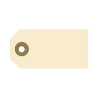 Manillamærker 40x80mm 1000 Pakke Giv dine gaver eller produkter et klassisk og naturligt look med Manila-stempler af høj kvalitet.