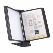 Wera Quickview Displaysystem Universal For 10 Lommer A4 M&oslash;rkegr&aring; Quickview Displaysystem er et praktisk pr&aelig;sentationssystem til A4-dokumenter med plads til 10 rammer. Kan bruges b&aring;de p&aring; skrivebordet og p&aring; v&aelig;ggen.