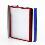 Wera Proframe V&aelig;gdisplay A4 for 10 Rammer Gr&aring; Wera Proframe v&aelig;gdisplay A4 til 10 rammer er en robust og stilren l&oslash;sning til tydelig informationsvisning. Den gr&aring; v&aelig;gholder har plads til op til 10 rammer og passer perfekt til kontorer, receptioner, skoler o