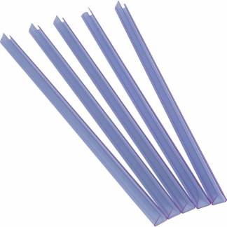 Fellowes Klemryg 9-12mm 50 Pakke Transparent Indbinding af dokumenter med op til 120 ark A4 80 g tykt papir