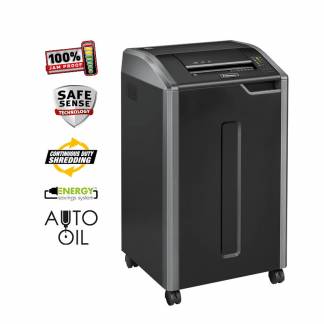 Fellowes Makulator 425CI Fellowes makulator er ideel til delte arbejdsmiljøer med 10+ brugere.