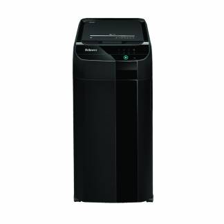 Fellowes Makulator Automax 350C Fellowes® Automax 350C er en makulator for store jobs og passer et mellemstort kontor som makulerer meget