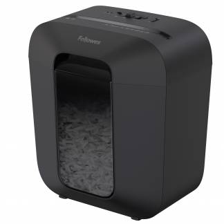 Fellowes Makulator LX25 Sort Fellowes LX25 er en makulator som egner sig til privatbrug/hjemmekontoret .