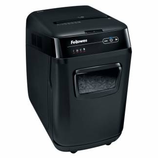 Fellowes Makulator Automax 200C Fellowes® Automax 200C er P4 makulatoren som passer til privatpersoner eller på det mindre kontor som makulerer meget.