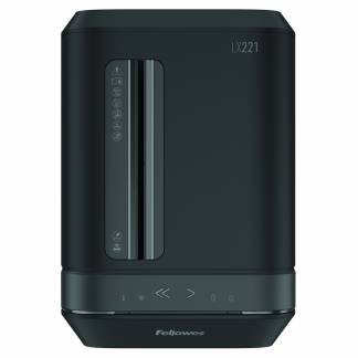 Fellowes Makulator LX221 Sort Med LX-Serien har Fellowes udviklet en ny generation makulatorer med en uovertruffen produktivitet og 100% Jam Proof-teknologi.